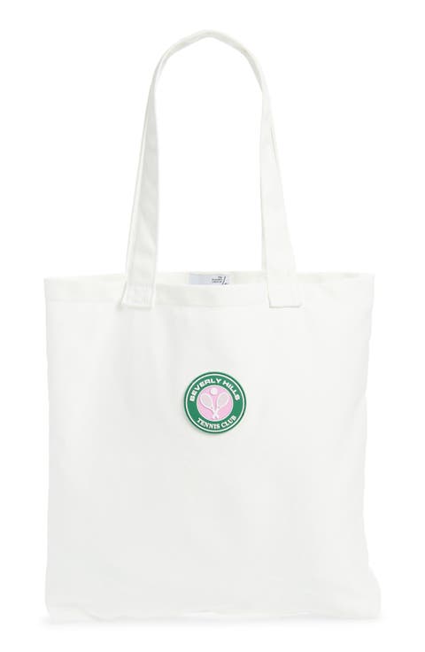 Kids' Varsity Tennis Patch Canvas Tote