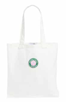 The Accessory Collective Kids' Varsity Tennis Patch Canvas Tote