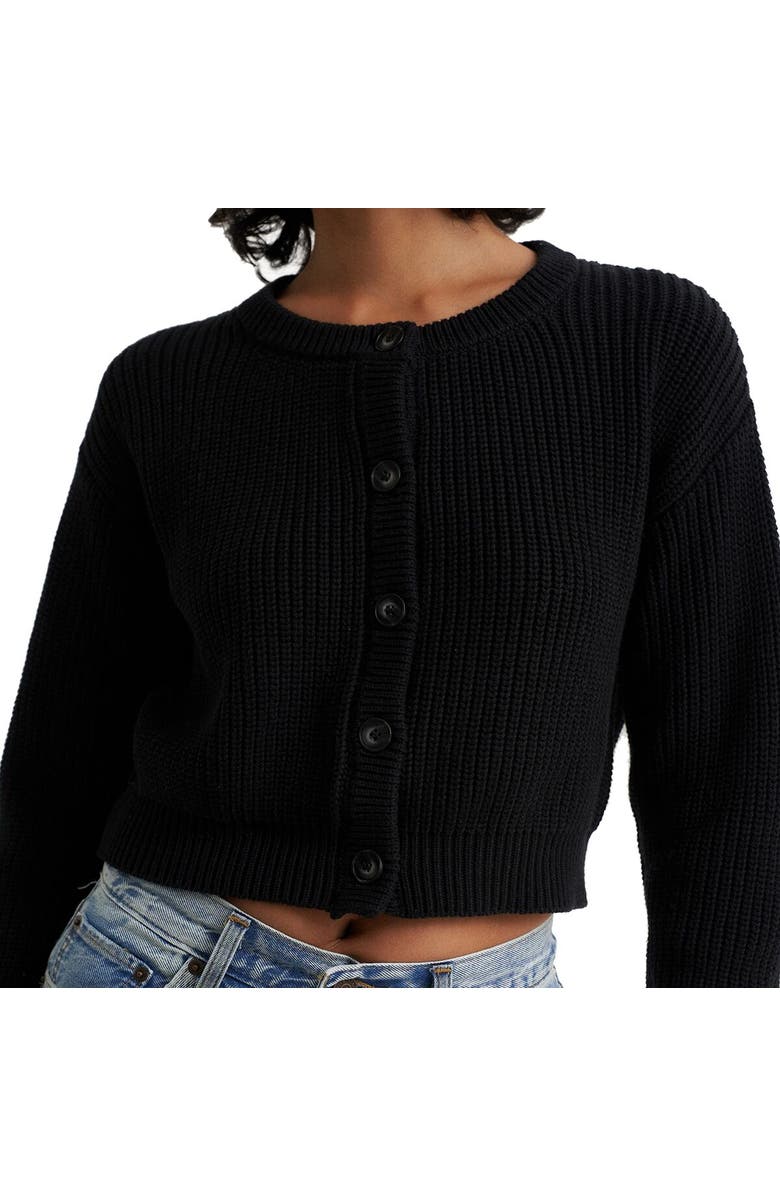 Callahan The Crop Cardi - Women's, Alternate, color, Black