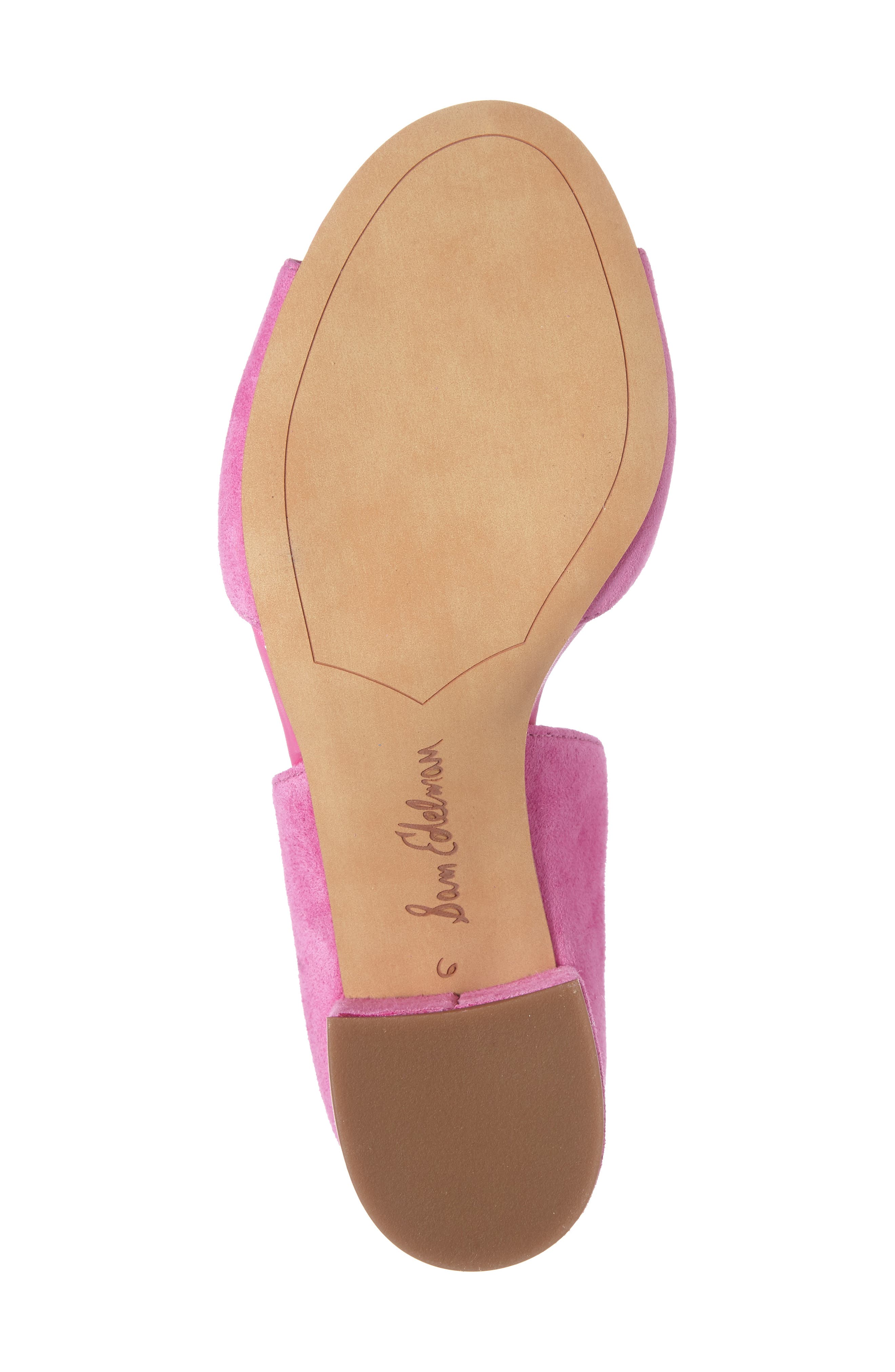 Serene Lace-Up Sandal, Alternate, color, HOT PINK SUEDE