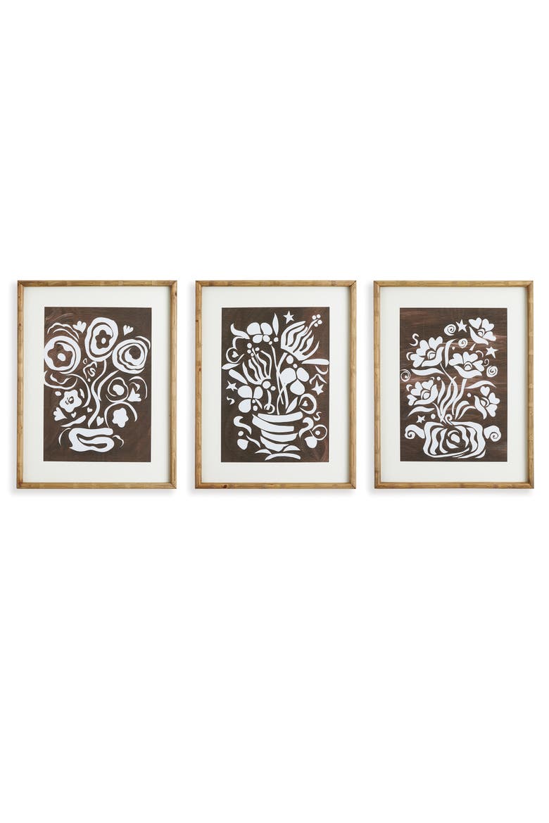 Dare to Dance Prints, Set of 3, Main, color, Black