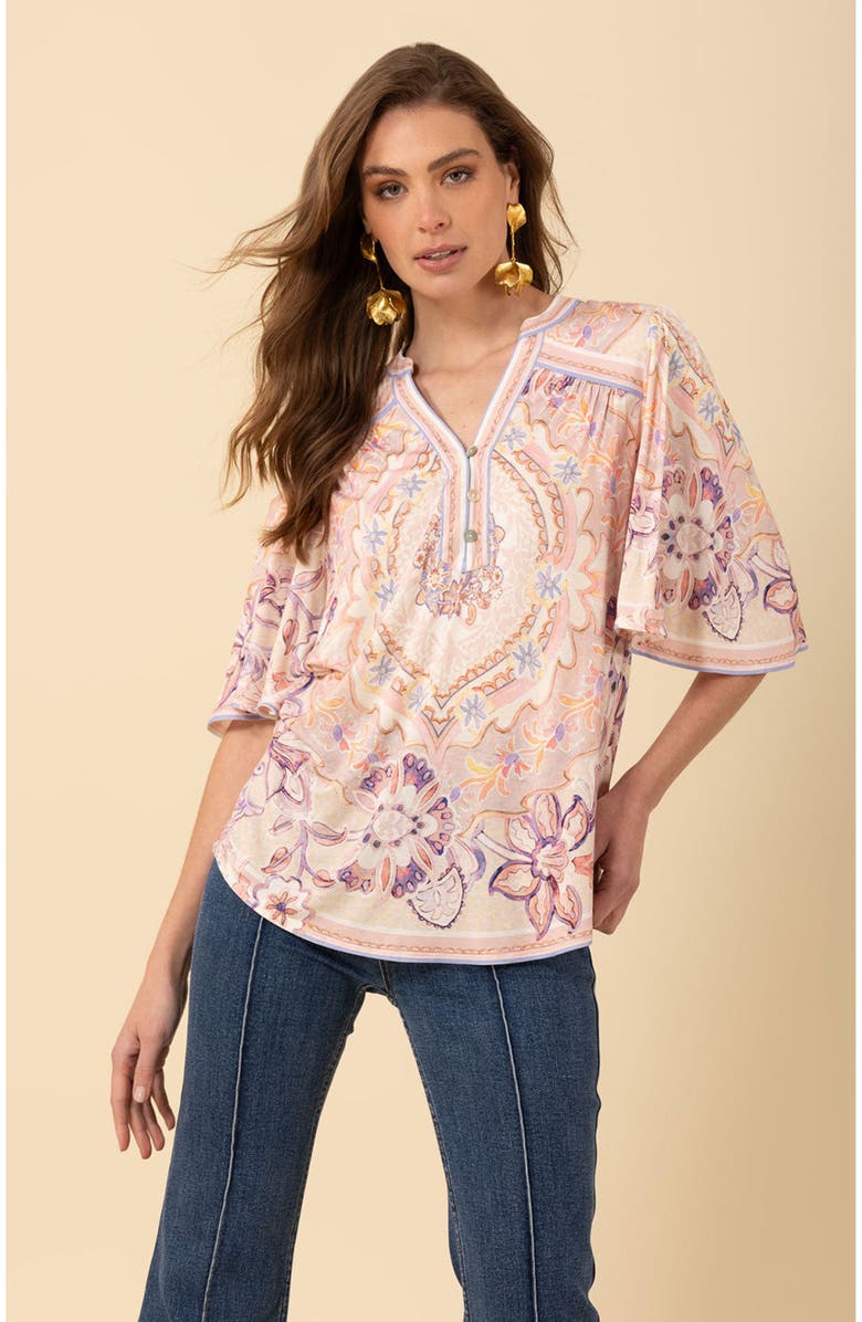 Hale Bob Kaitlyn Jersey Top, Main, color,