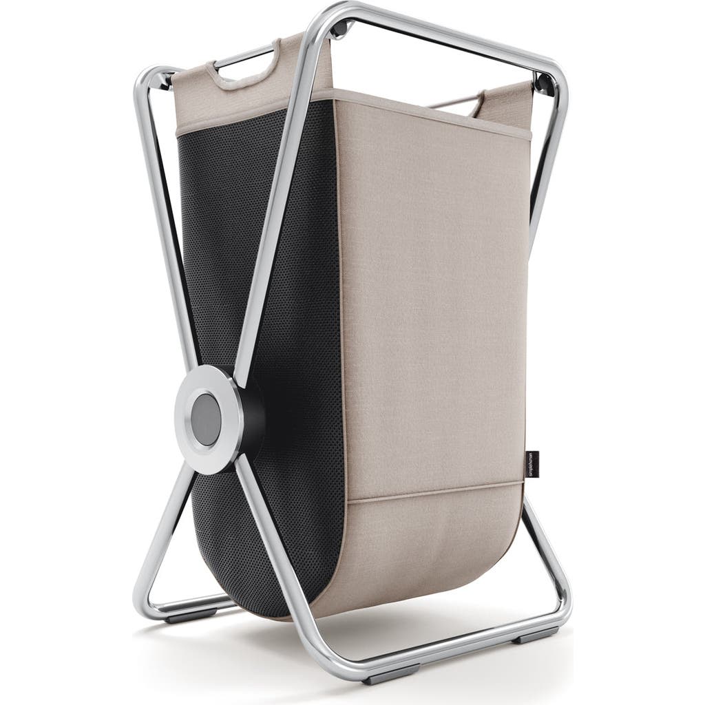 Simplehuman Single X-frame Laundry Hamper With Heavy-gauge Steel Frame In Chrome