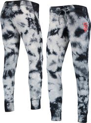 New Era Women's New Era Black San Francisco Giants Tie-Dye Jogger Pants