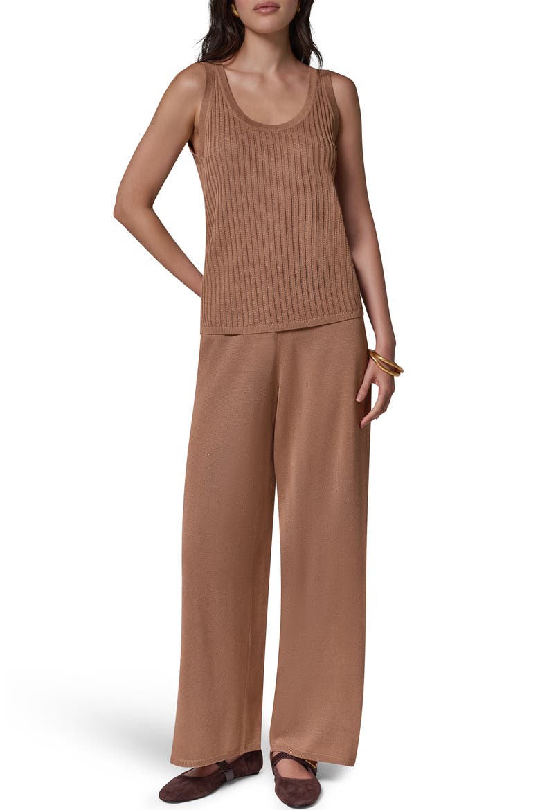 Rib Sweater Tank, Alternate, color, CAMEL
