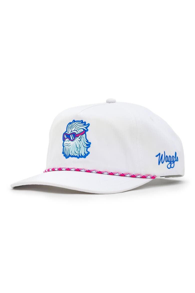 Shred with Sass Baseball Cap, Main, color, WHITE