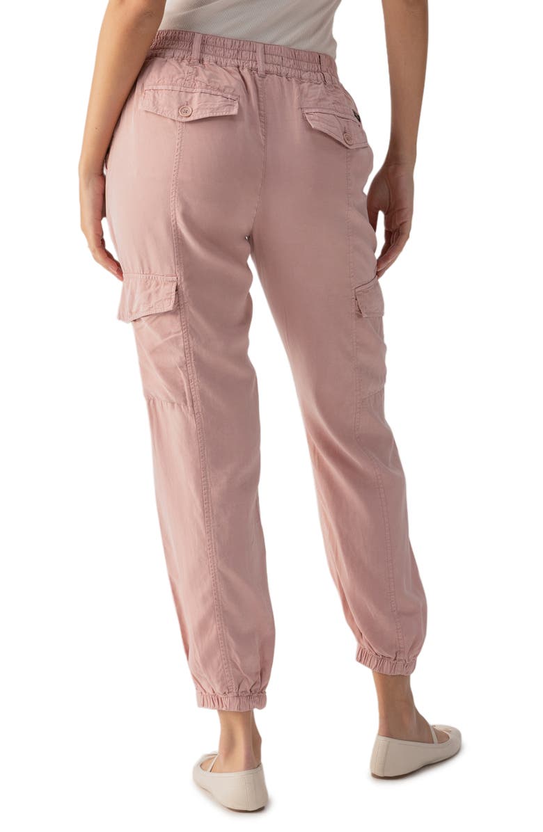 Sanctuary Relaxed Rebel Cargo Joggers, Alternate, color, Smokey Rose