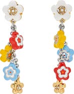 Marc Jacobs Wild Daisy Statement Drop Earrings