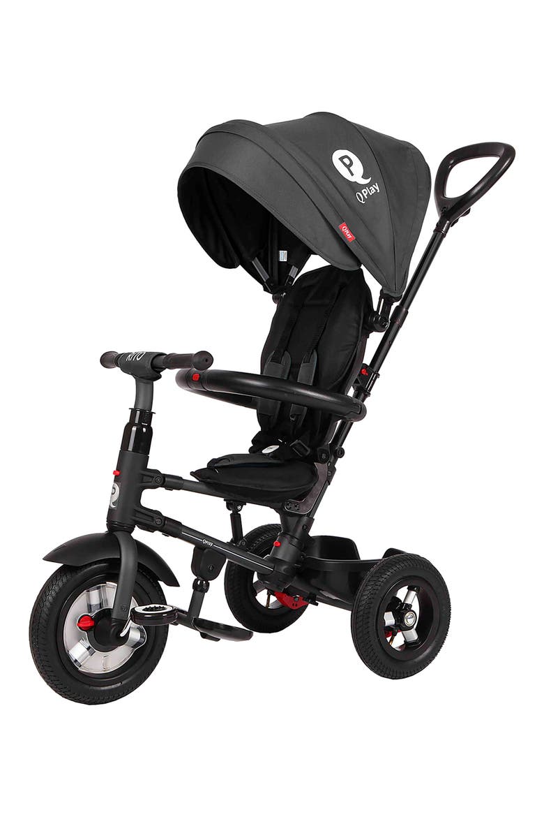 Rito 3-in-1 Folding Stroller/Trike, Main, color, BLACK