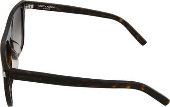 58mm Square Sunglasses