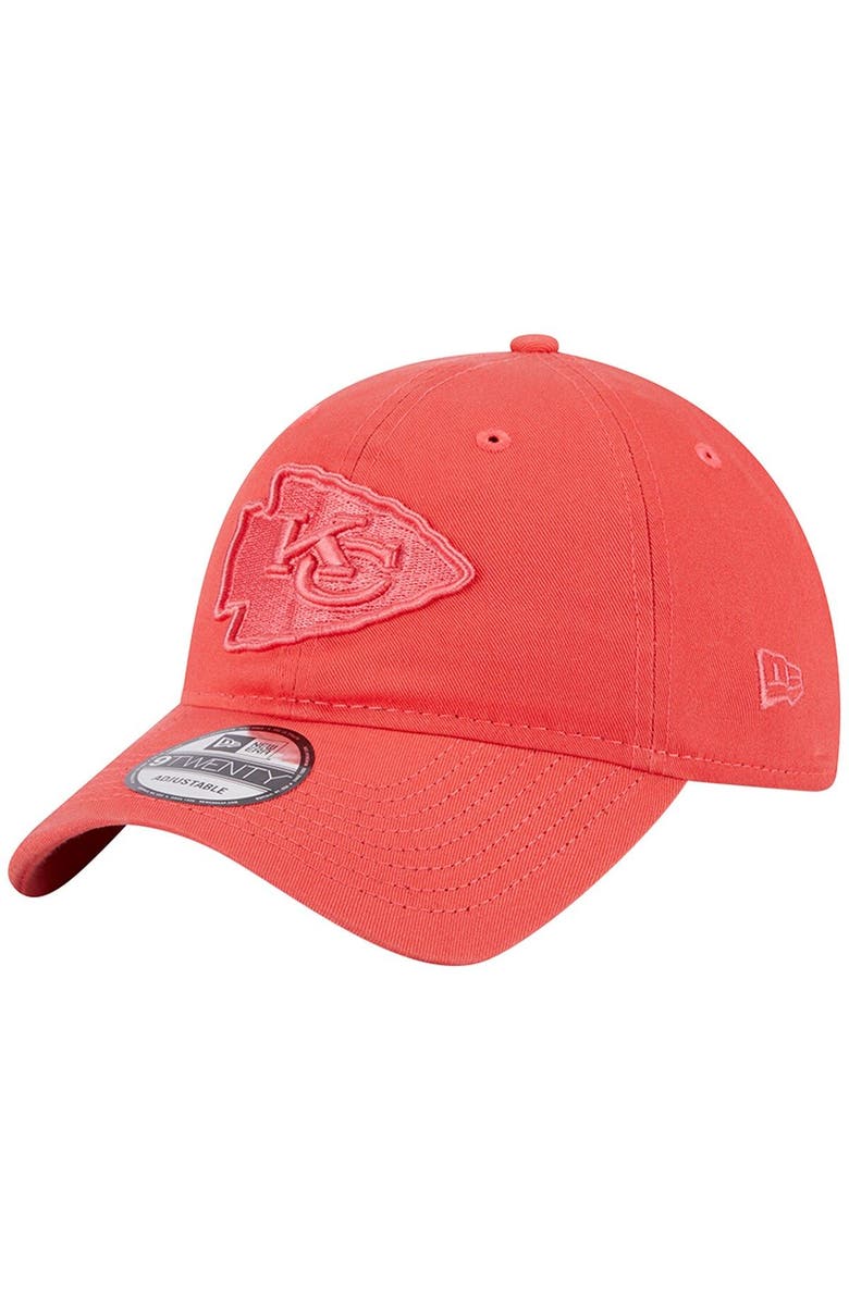 New Era Men's New Era Red Kansas City Chiefs Core Classic 2.0 Brights 9TWENTY Adjustable Hat, Main, color, 