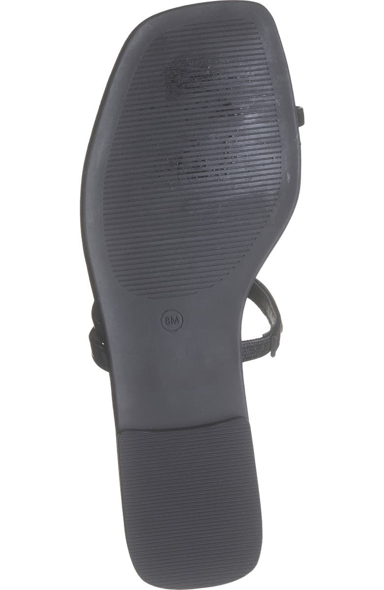 Steve Madden Arley Square Toe Sandal, Alternate, color, Black