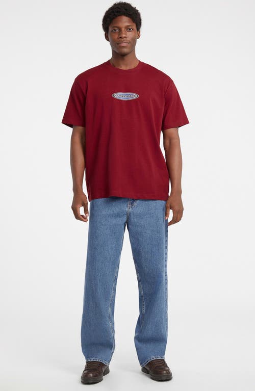 Guess Jeans Logo Graphic T-shirt In Red