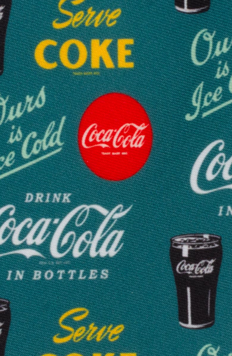 Cufflinks, Inc. Coca-Cola<sup>®</sup> Green Tie, Alternate, color, Green
