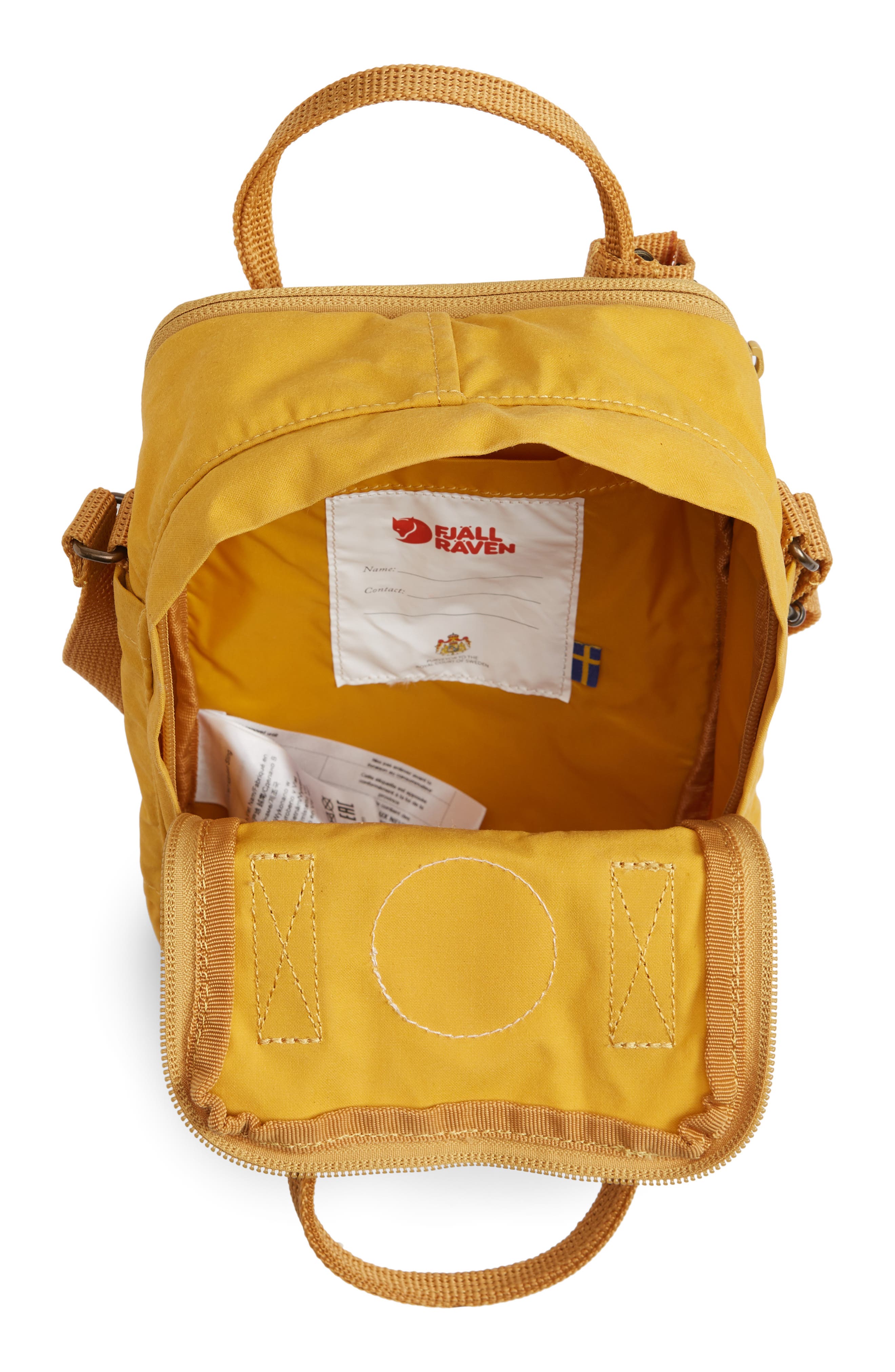 Kånken Water Repellent Sling Shoulder Bag, Alternate, color, OCHRE