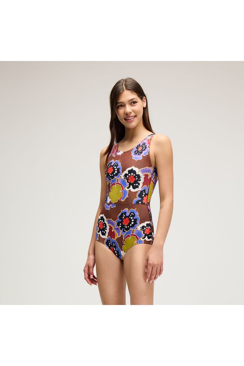 Lido One-Piece Swimsuit - Women's, Alternate, color, Anemone (RC-SKIN)