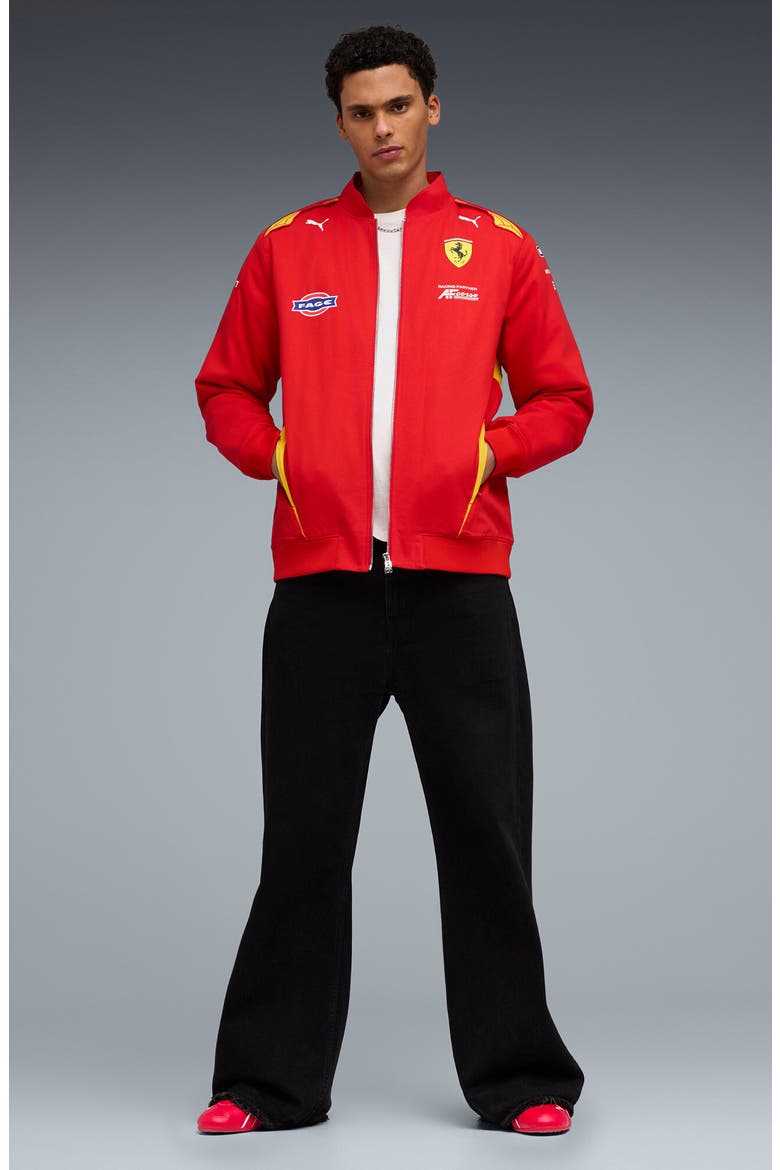 Ferrari Hypercar Replica Cotton Jacket, Alternate, color, PUMA RED