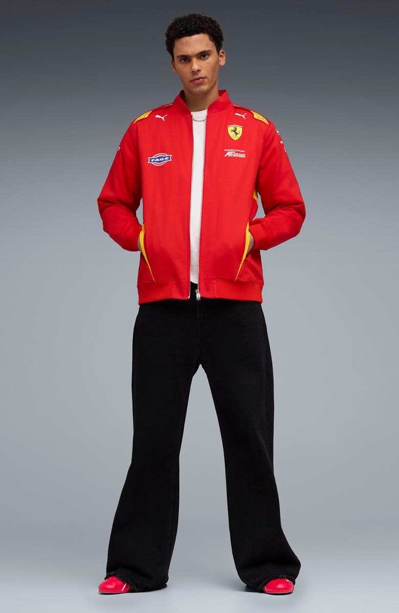 PUMA Ferrari Hypercar Replica Cotton Jacket, Alternate, color, 