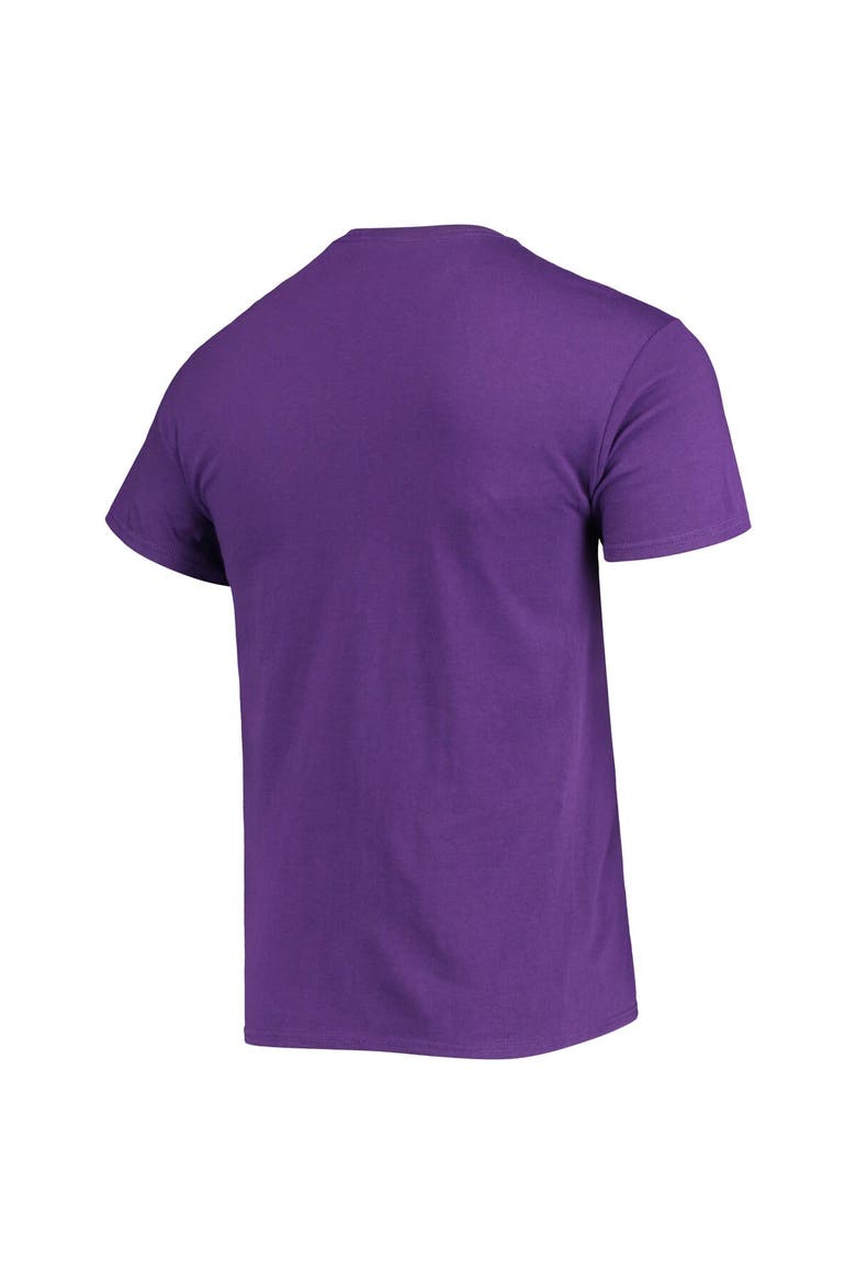Men's Junk Food Purple Los Angeles Lakers Slam Dunk T-Shirt, Alternate, color, Purple