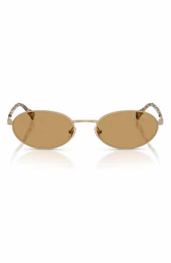 54mm Oval Sunglasses