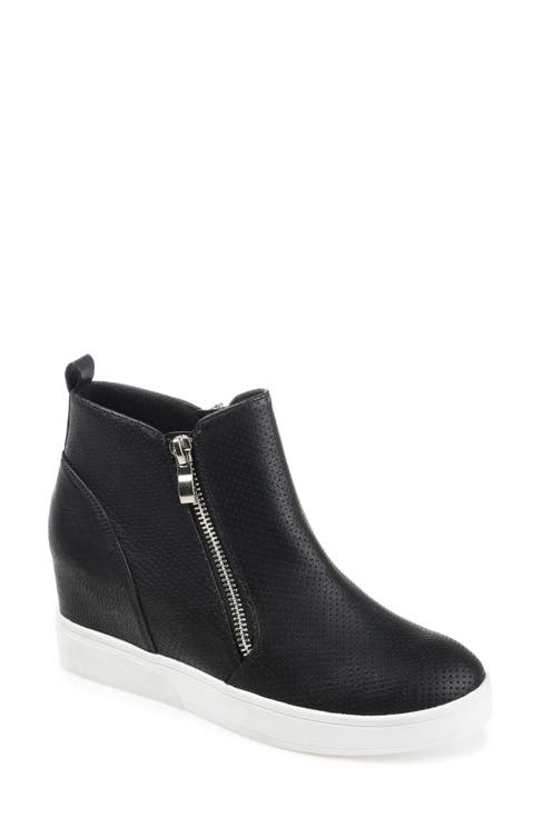 JOURNEE Pennelope Wedge Heel Sneaker