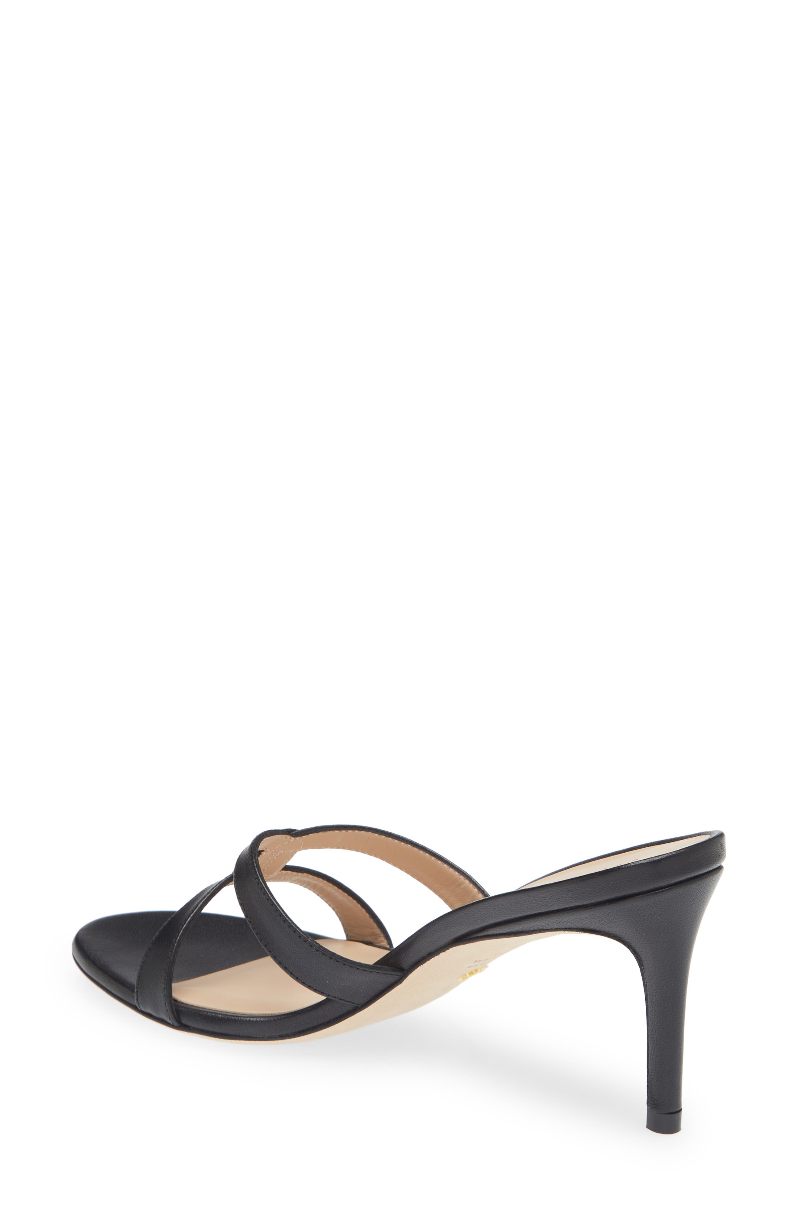 Soirée Sleek Sandal, Alternate, color, BLACK