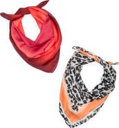 Vince Camuto Assorted 2-Pack Square Scarves