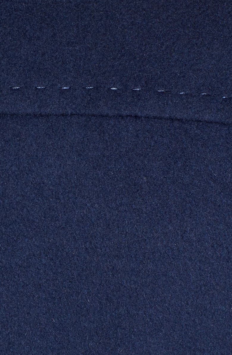 Ellen Tracy Belted Wool Blend Stand Collar Coat, Alternate, color, 