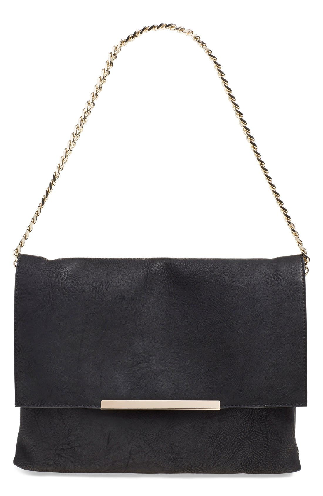 Dolce Girl Faux Leather Shoulder Bag, Main, color, 