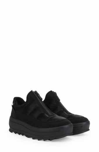 Gala Front Zip Waterproof Platform Ankle Bootie