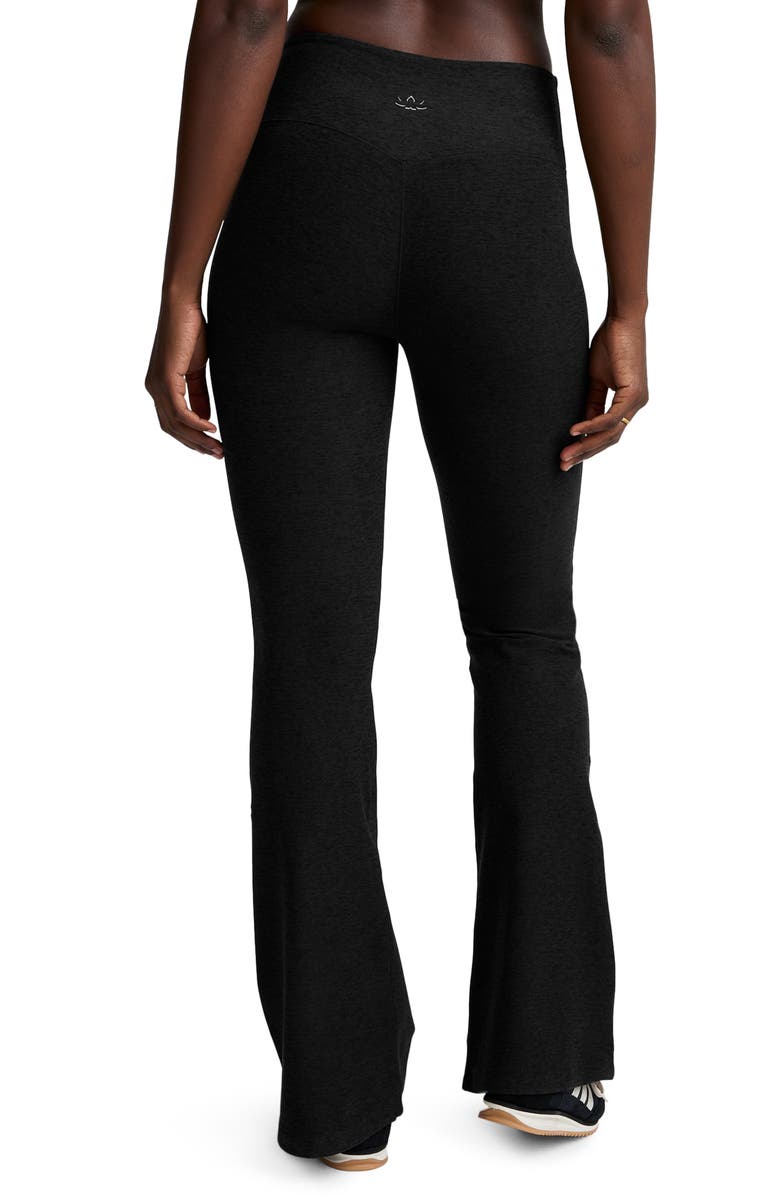 Beyond Yoga Space Dye High Waist Bootcut Leggings, Alternate, color, Darkest Night