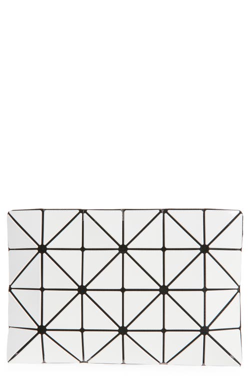 Bao Bao Issey Miyake Lucent Zip Pouch In White
