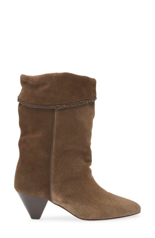 Isabel Marant Dalby Slouchy Boot In Brown