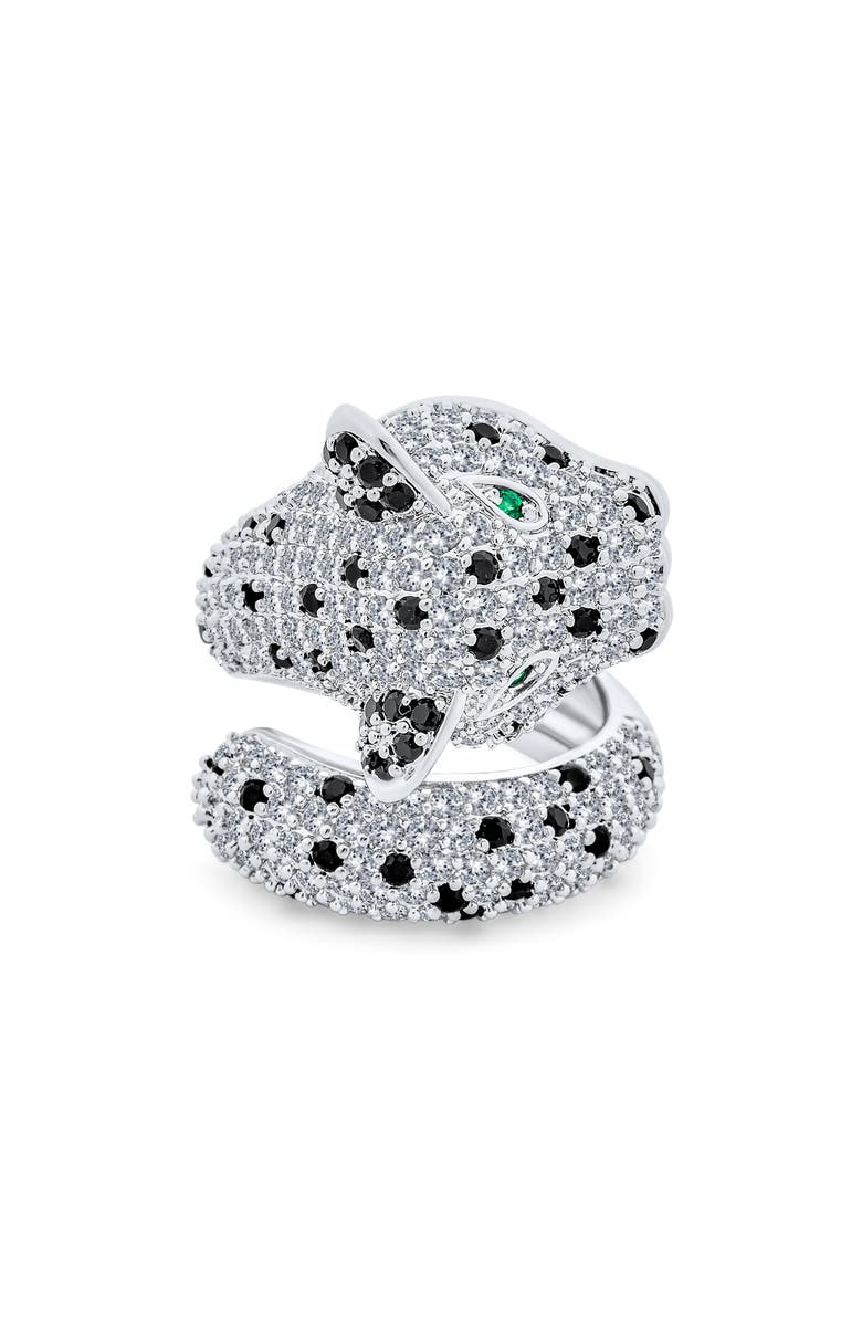 BLING JEWELRY CZ Animal Statement Ring, Alternate, color,