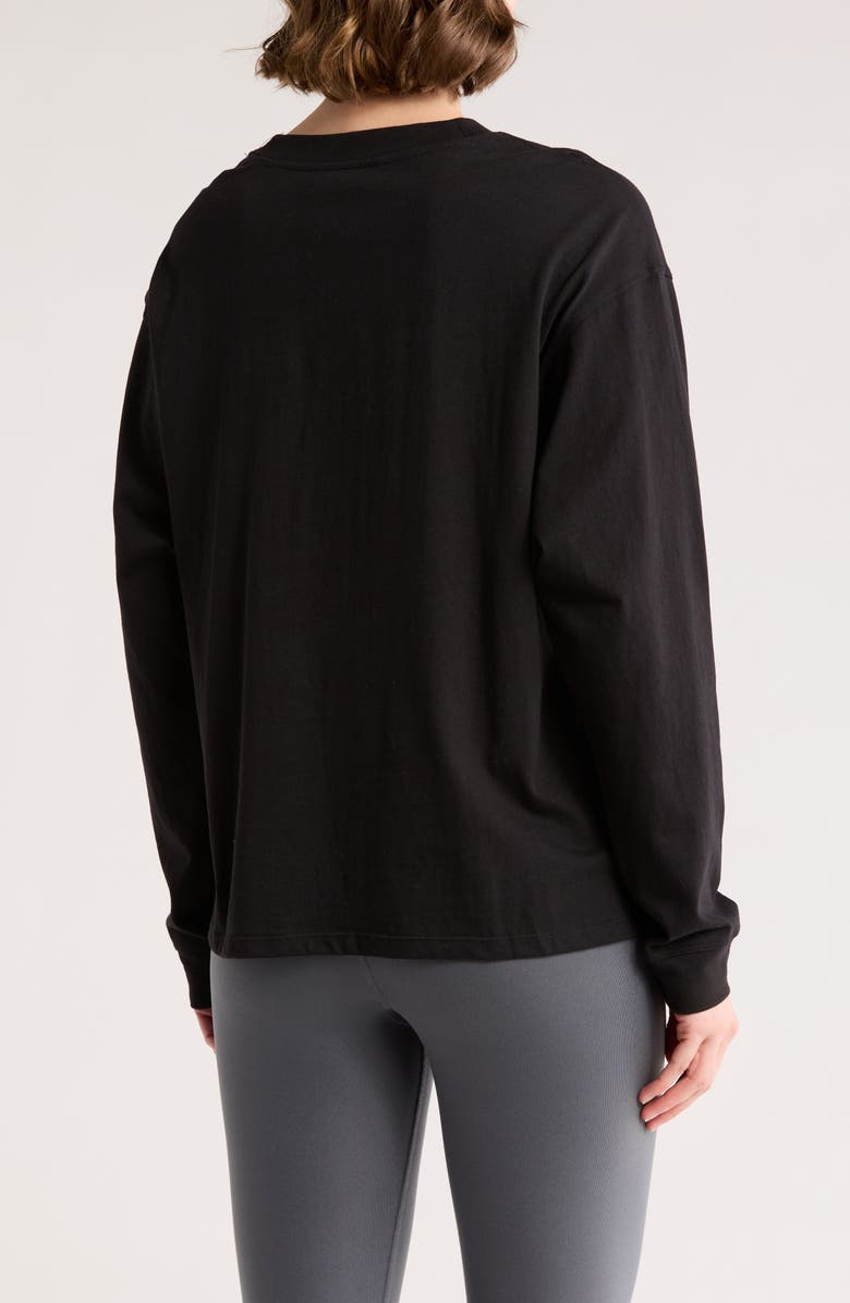 CALVIN KLEIN PERFORMANCE Embroidered Cotton Sweatshirt, Alternate, color,