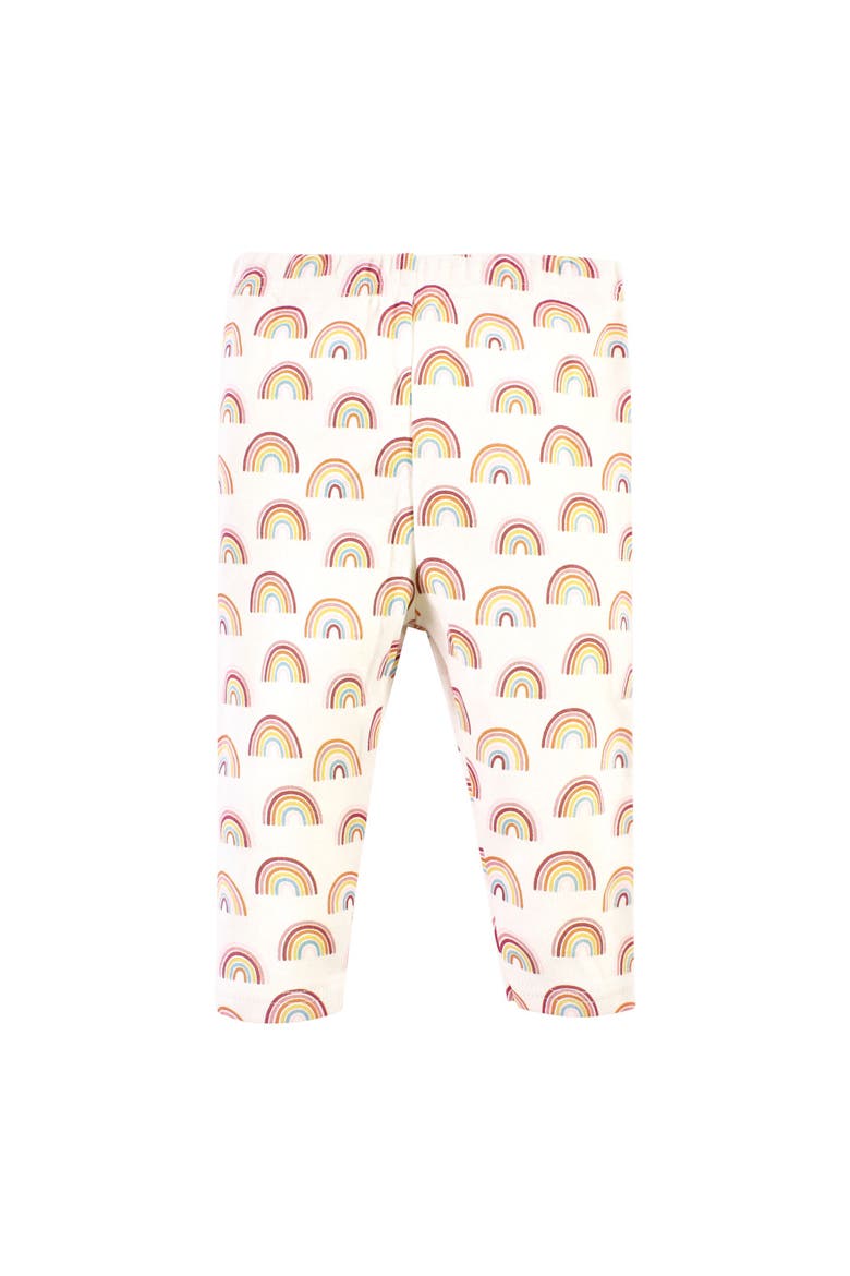 Cotton Comfort 3pk Bodysuit, Pants, And Shoes, Alternate, color, Sunshine Rainbows