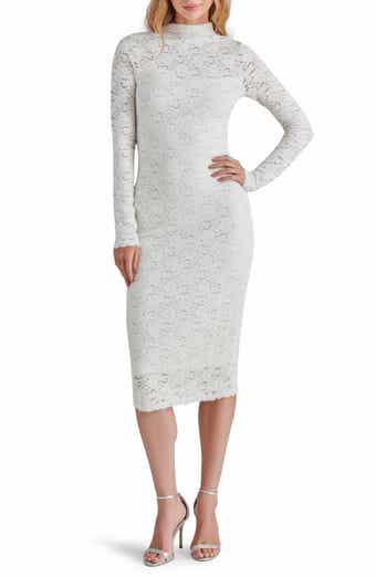 Steve Madden Vivienne Long Sleeve Floral Lace Dress
