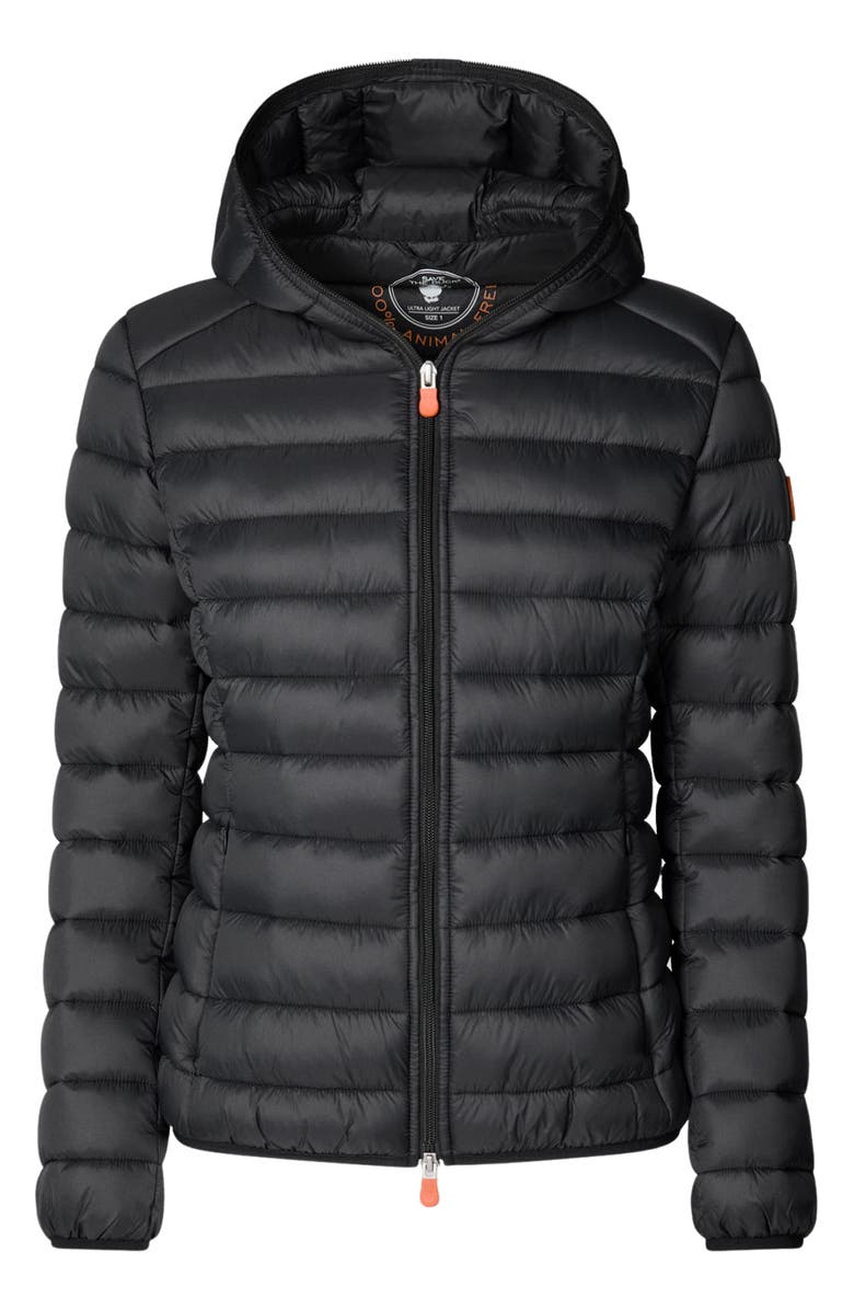 Save The Duck Daisy Packable Hooded Puffer Jacket, Alternate, color, 