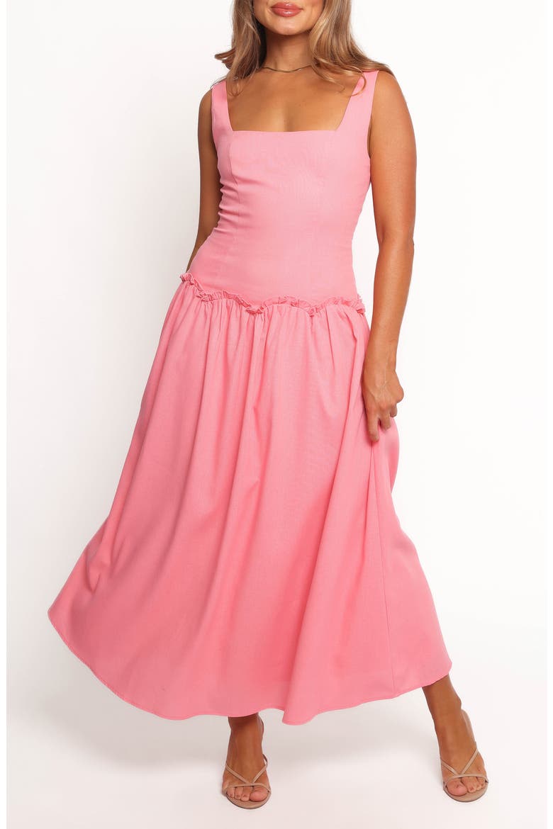 Clover Sleeveless Maxi Sundress, Main, color, PINK