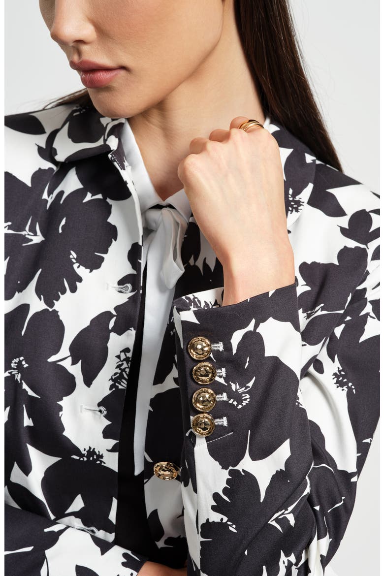 Sateen Jacket, Alternate, color, NOIR FLORAL