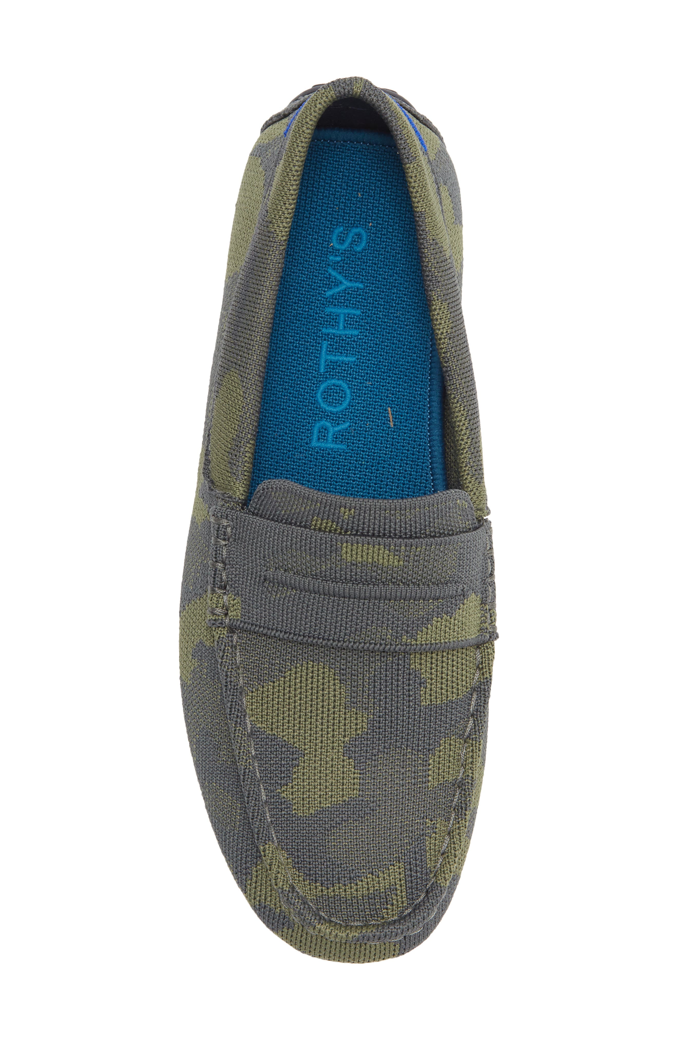 The Driving Loafer, Alternate, color, FOREST CAMO