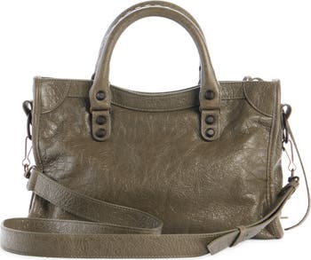 Small Le City Leather Satchel