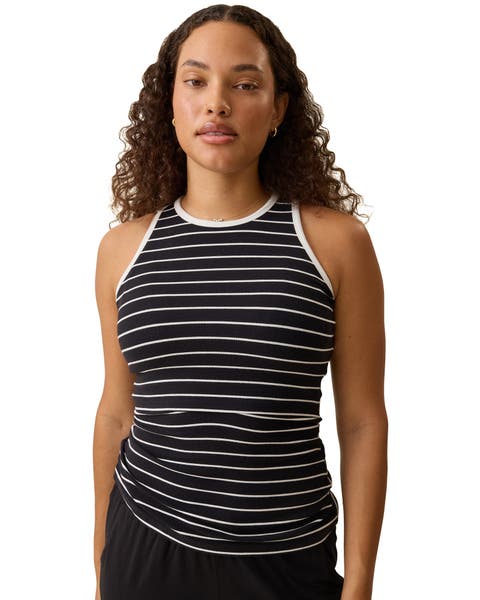 Ribbed Racerback Nursing Tank
