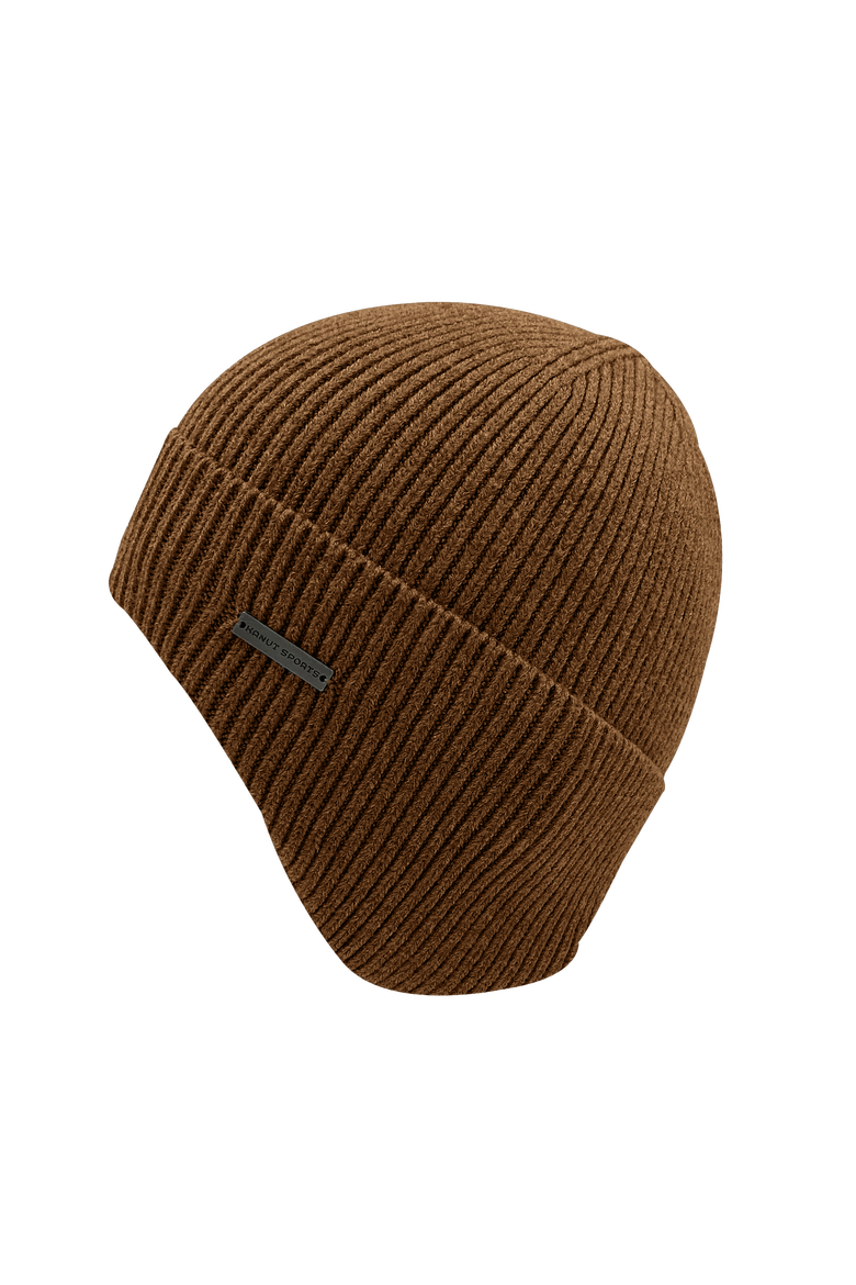 Smoky Men's Smoky Earflap Beanie, Main, color, Brown