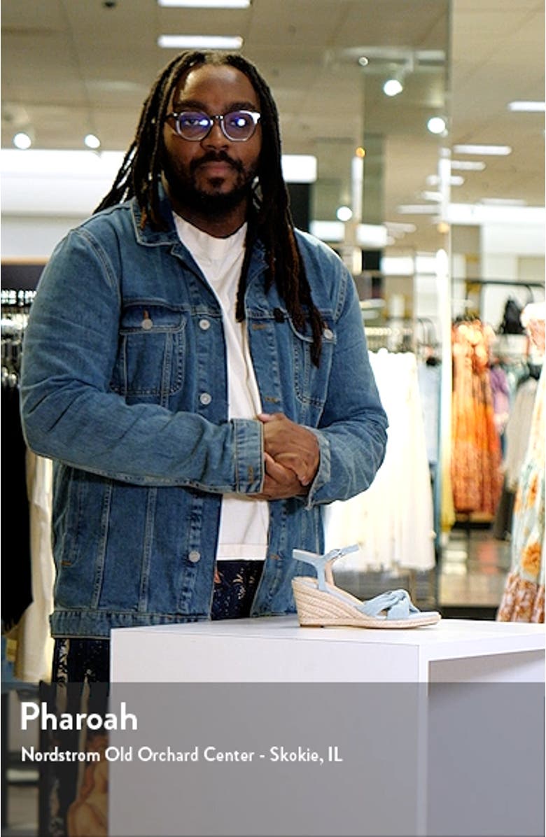 Justyne Espadrille Wedge Sandal, sales video thumbnail