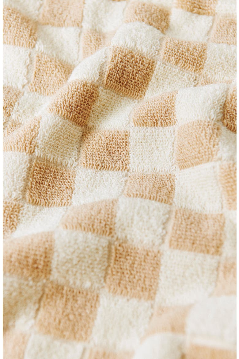 Mate Checkerboard Hand Towel, Alternate, color, SANDSTONE