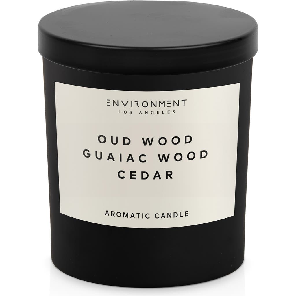 Environment Inspired By Designer Perfume Candle In Black