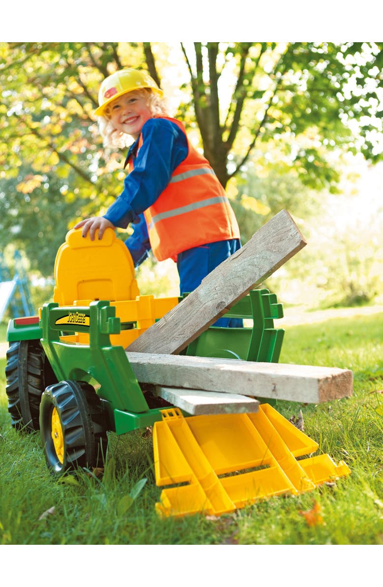 John Deere Farm Trailer, Alternate, color, Green/Yellow