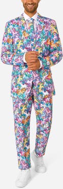OppoSuits x My Little Pony Slim Fit Two-Piece Suit & Tie Set