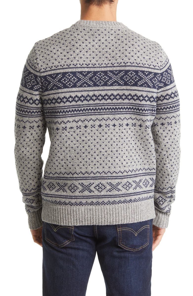 Schott NYC Icelandic Midweight Wool Blend Sweater, Alternate, color, 